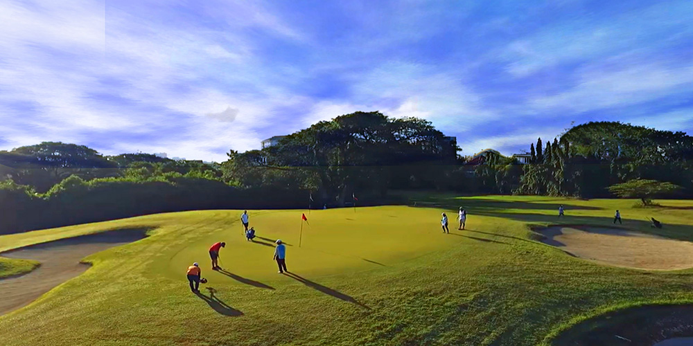 Championship golf course at Cebu Country Club